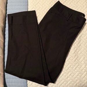 NWT White House Black Market Women's Black Straight Leg Pants